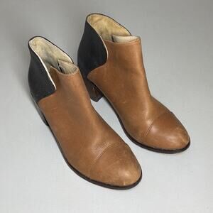 Wolverine 1000 Mile Ceremony Demi Booties Samantha Pleet 6.5 Leather Ankle Boots